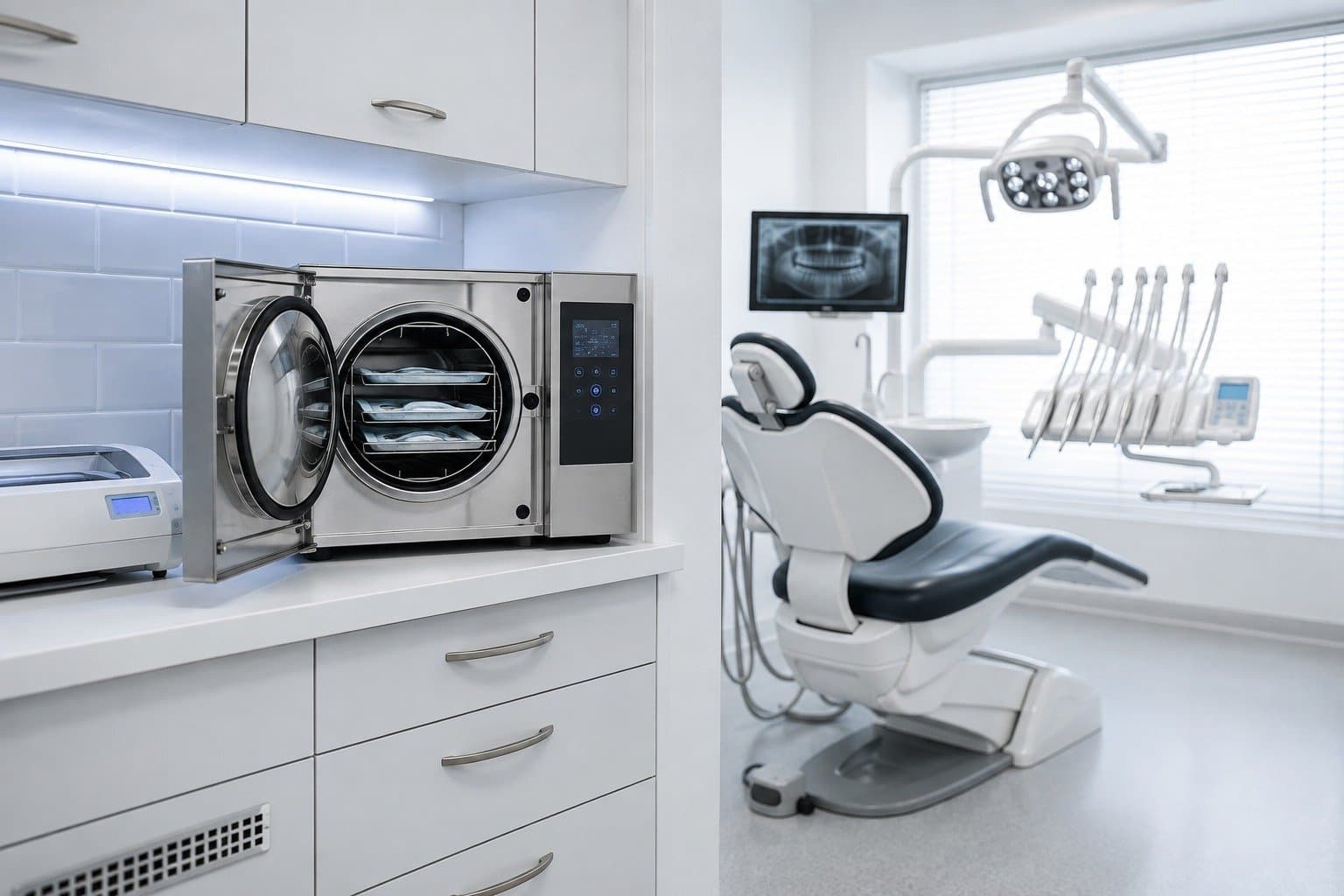 Dental practice decontamination